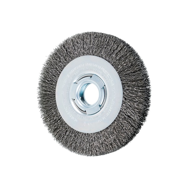 Pferd 7" Crimped Wire Wheel Medium Face .014 CS Wire, 2" A.H. 81122